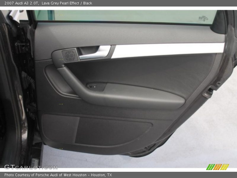 Lava Grey Pearl Effect / Black 2007 Audi A3 2.0T