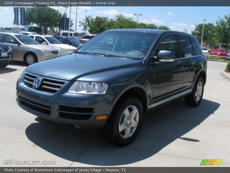 Reed Green Metallic / Kristal Grey 2006 Volkswagen Touareg V6