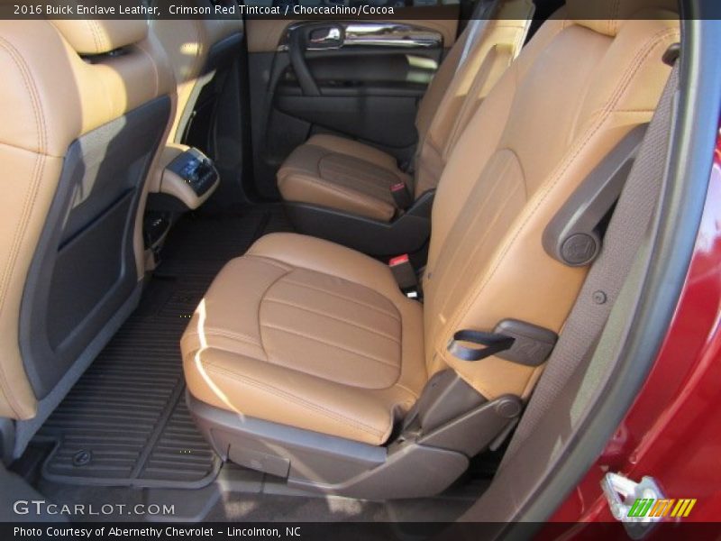 Crimson Red Tintcoat / Choccachino/Cocoa 2016 Buick Enclave Leather