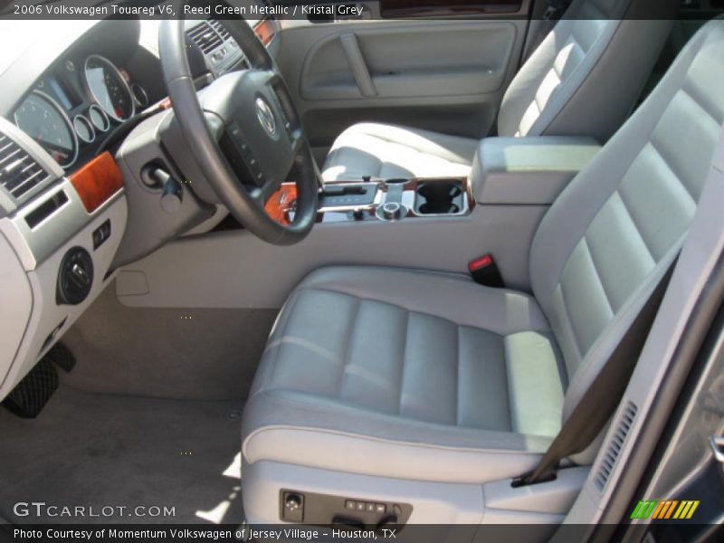Reed Green Metallic / Kristal Grey 2006 Volkswagen Touareg V6