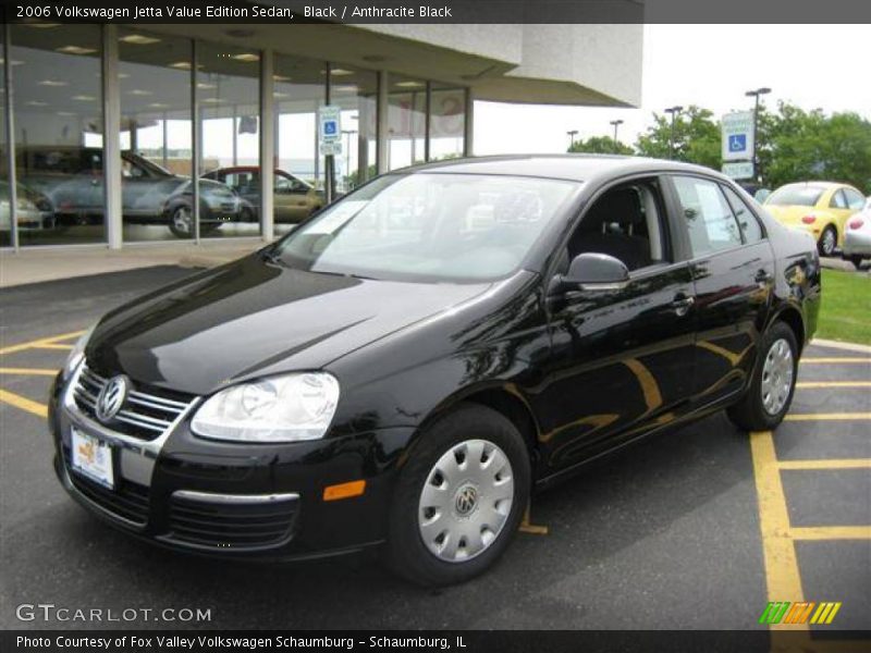 Black / Anthracite Black 2006 Volkswagen Jetta Value Edition Sedan