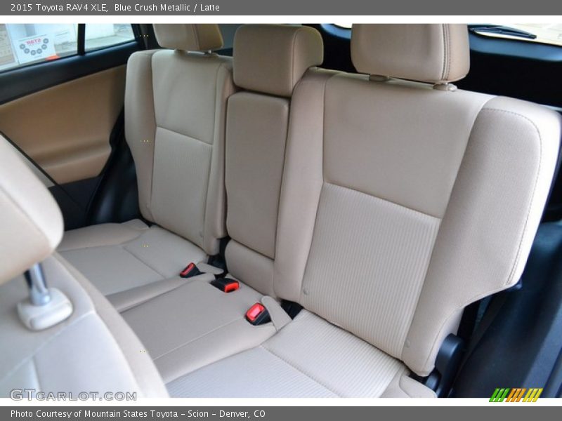 Blue Crush Metallic / Latte 2015 Toyota RAV4 XLE