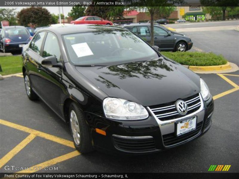 Black / Anthracite Black 2006 Volkswagen Jetta Value Edition Sedan