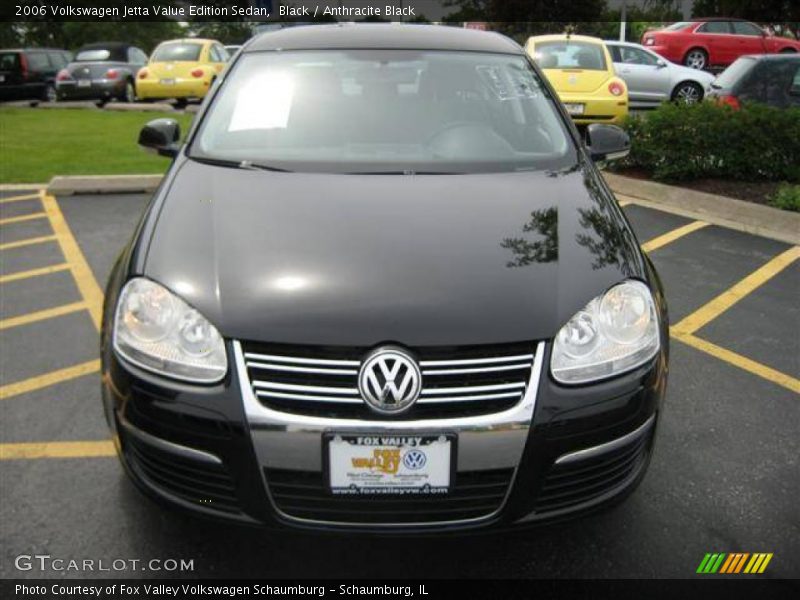 Black / Anthracite Black 2006 Volkswagen Jetta Value Edition Sedan