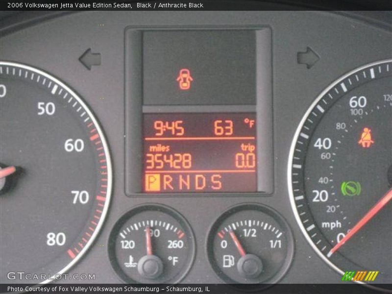 Black / Anthracite Black 2006 Volkswagen Jetta Value Edition Sedan