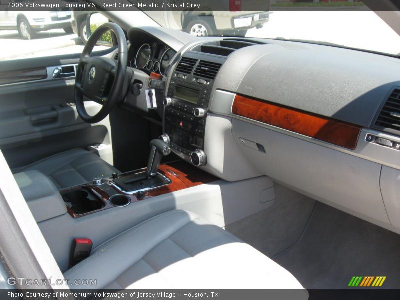Reed Green Metallic / Kristal Grey 2006 Volkswagen Touareg V6