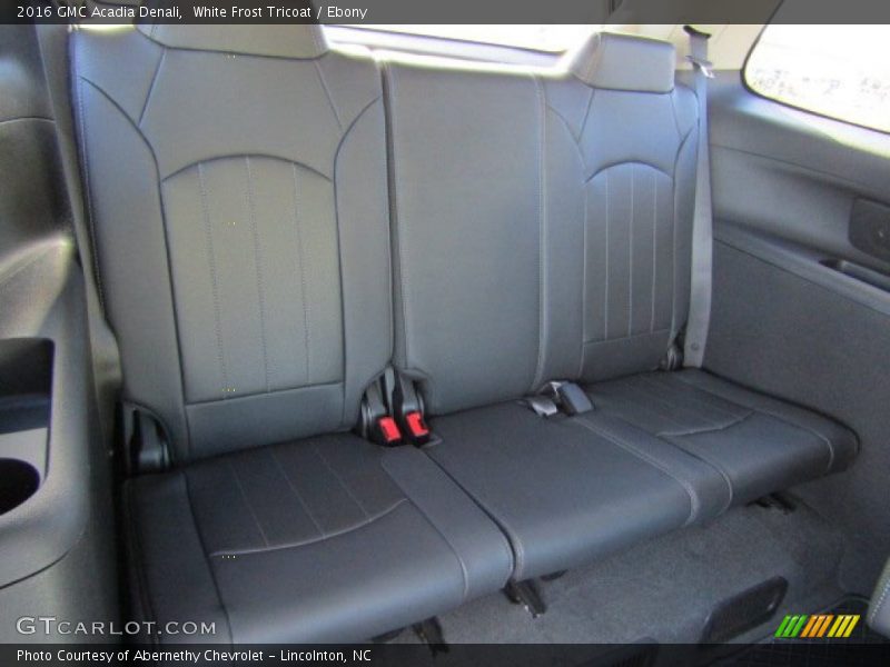 White Frost Tricoat / Ebony 2016 GMC Acadia Denali