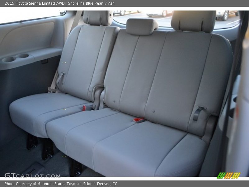 Shoreline Blue Pearl / Ash 2015 Toyota Sienna Limited AWD