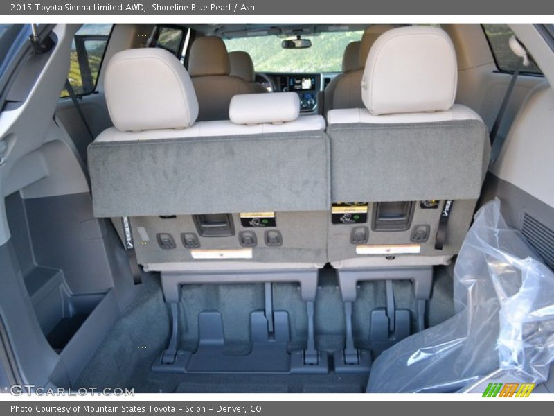 Shoreline Blue Pearl / Ash 2015 Toyota Sienna Limited AWD