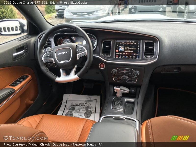  2016 Charger SRT 392 Black/Sepia Interior