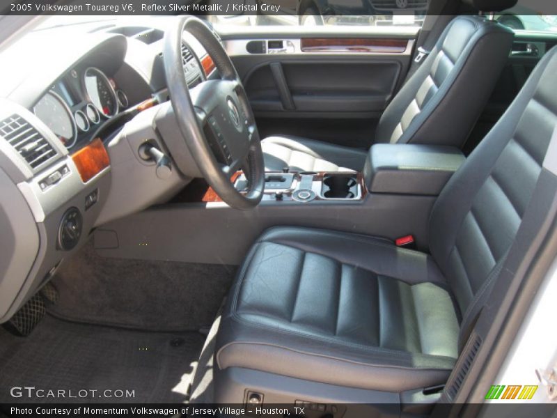 Reflex Silver Metallic / Kristal Grey 2005 Volkswagen Touareg V6