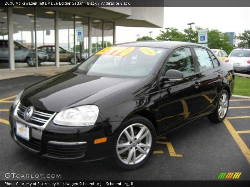 Black / Anthracite Black 2006 Volkswagen Jetta Value Edition Sedan