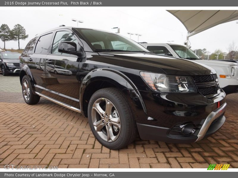 Pitch Black / Black 2016 Dodge Journey Crossroad Plus