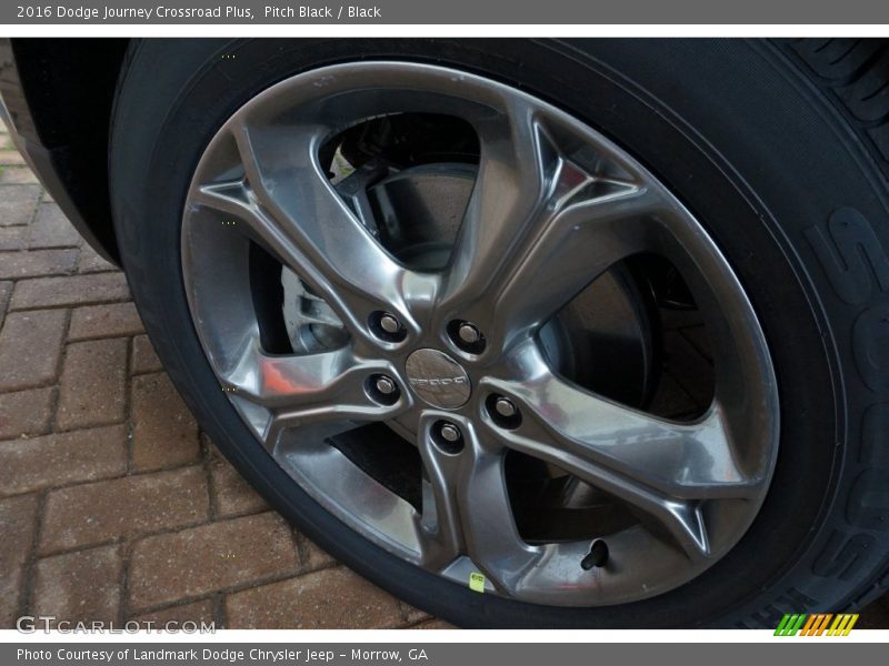 Pitch Black / Black 2016 Dodge Journey Crossroad Plus