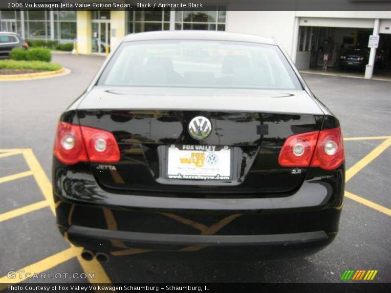 Black / Anthracite Black 2006 Volkswagen Jetta Value Edition Sedan