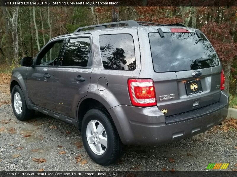 Sterling Grey Metallic / Charcoal Black 2010 Ford Escape XLT V6
