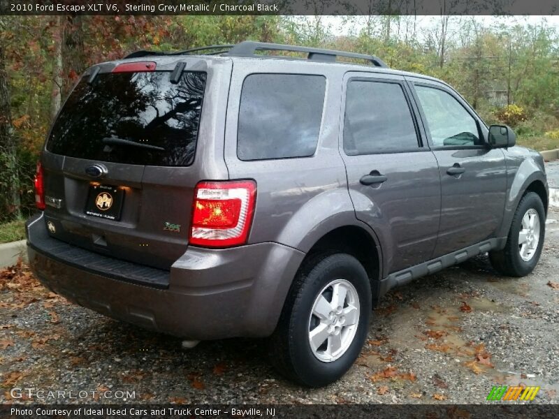 Sterling Grey Metallic / Charcoal Black 2010 Ford Escape XLT V6