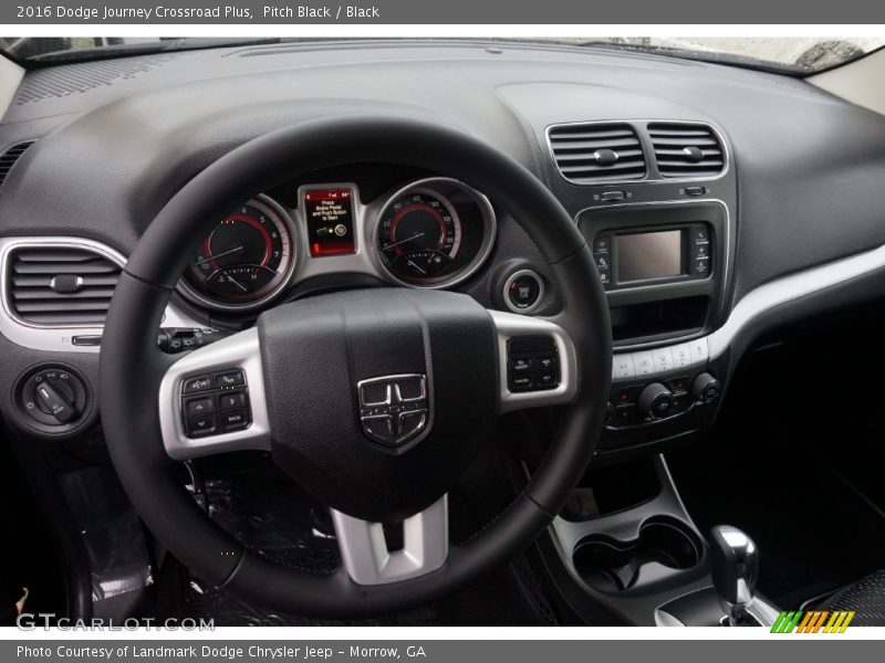 Pitch Black / Black 2016 Dodge Journey Crossroad Plus