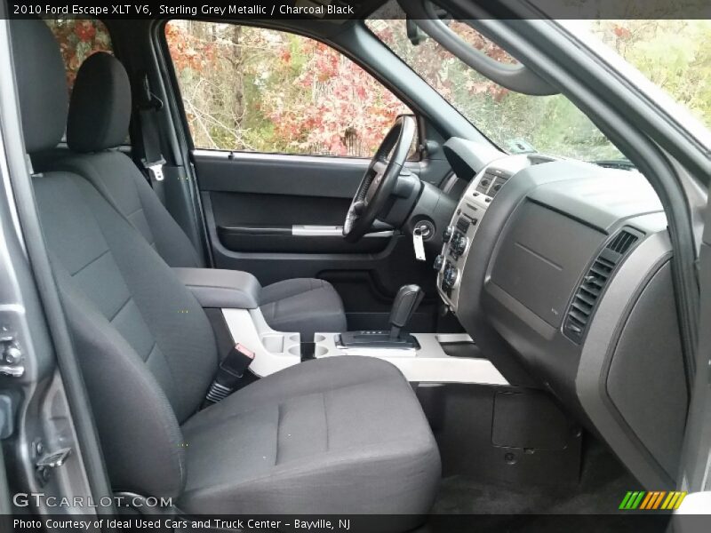 Sterling Grey Metallic / Charcoal Black 2010 Ford Escape XLT V6
