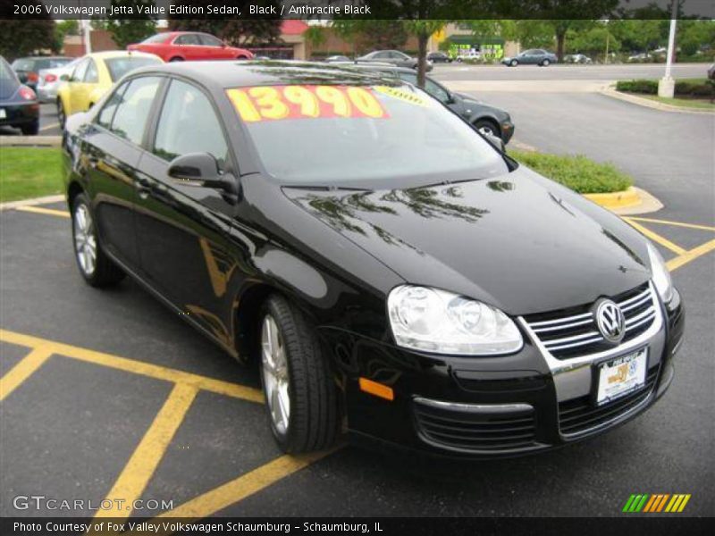 Black / Anthracite Black 2006 Volkswagen Jetta Value Edition Sedan