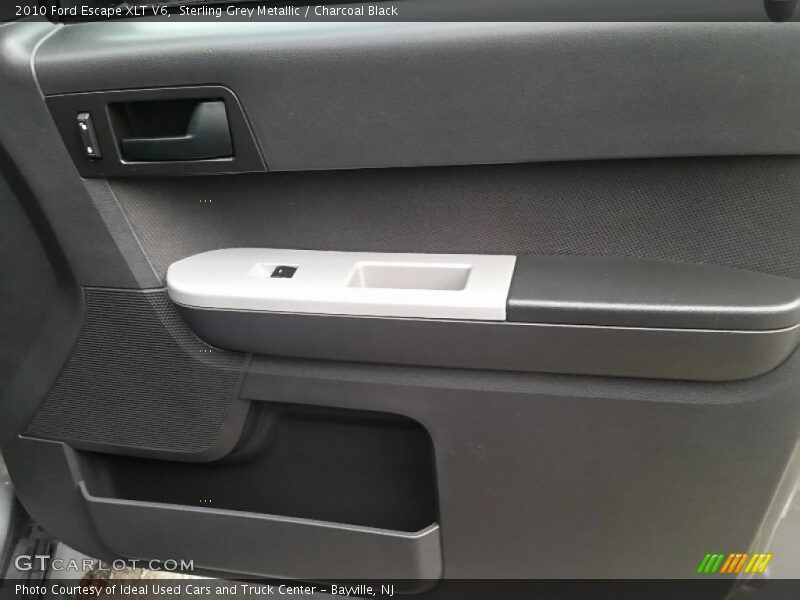 Sterling Grey Metallic / Charcoal Black 2010 Ford Escape XLT V6