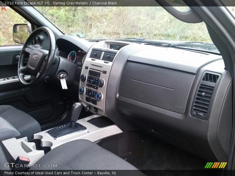 Sterling Grey Metallic / Charcoal Black 2010 Ford Escape XLT V6