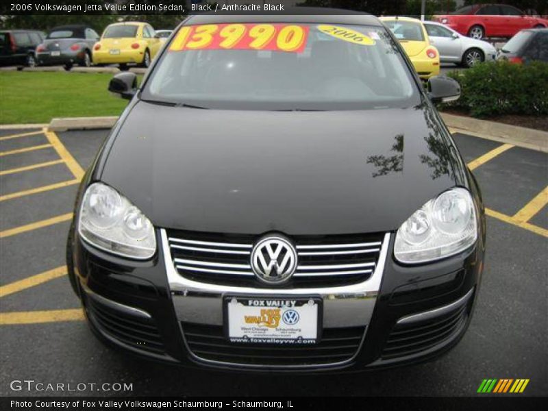 Black / Anthracite Black 2006 Volkswagen Jetta Value Edition Sedan