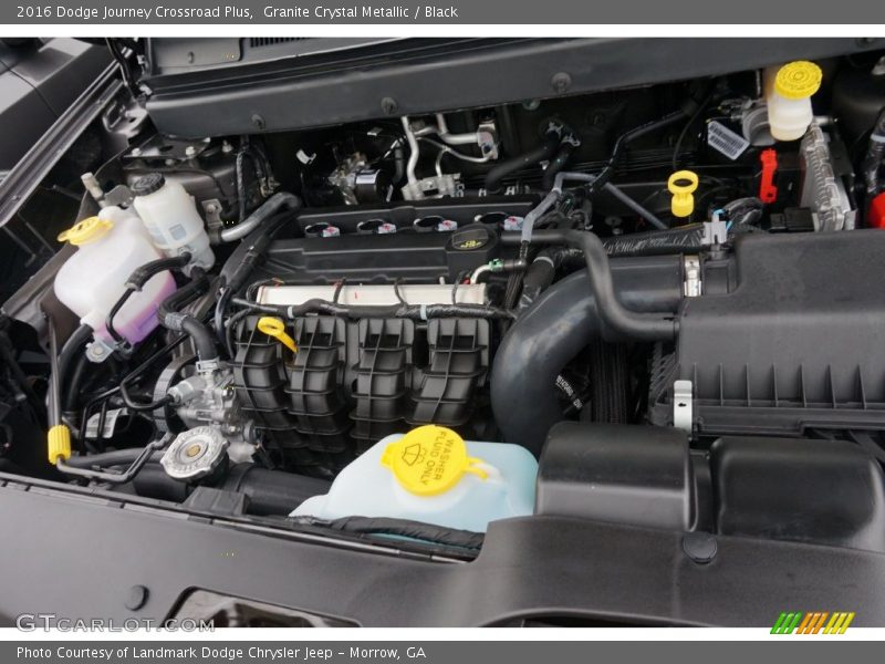 Granite Crystal Metallic / Black 2016 Dodge Journey Crossroad Plus