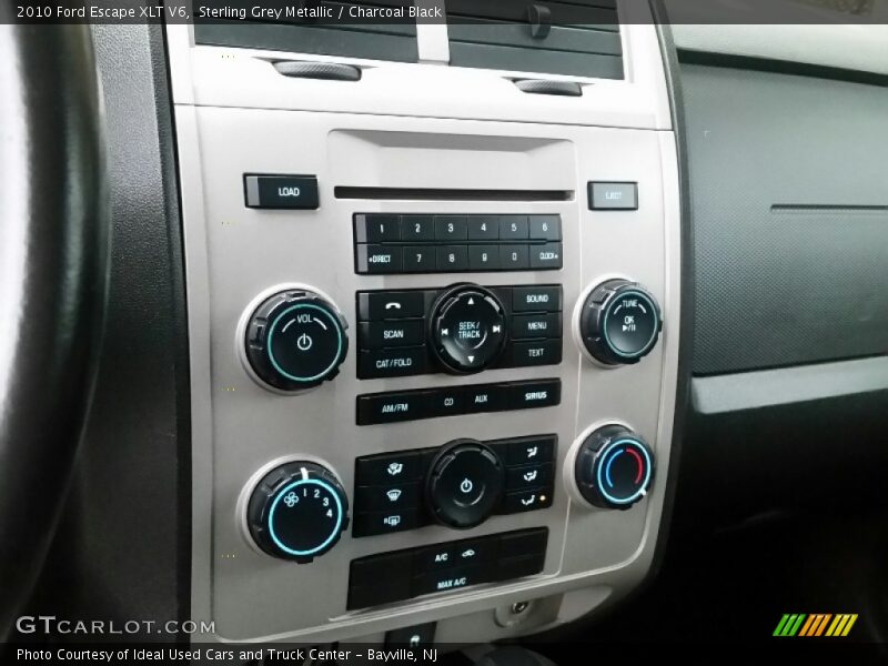 Sterling Grey Metallic / Charcoal Black 2010 Ford Escape XLT V6