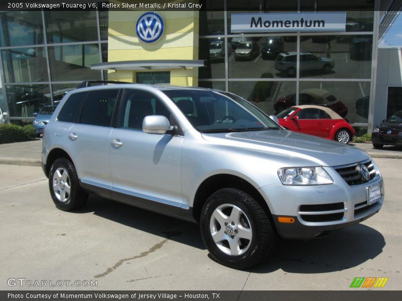 Reflex Silver Metallic / Kristal Grey 2005 Volkswagen Touareg V6
