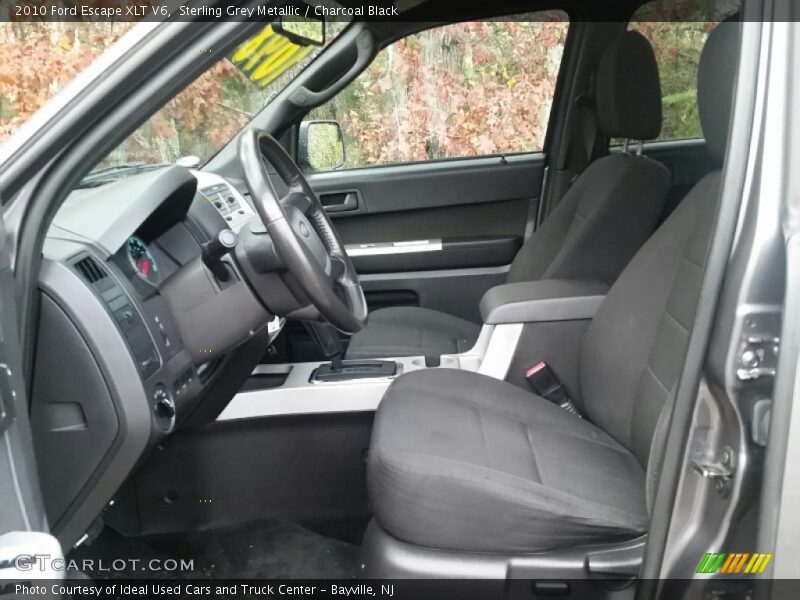 Sterling Grey Metallic / Charcoal Black 2010 Ford Escape XLT V6