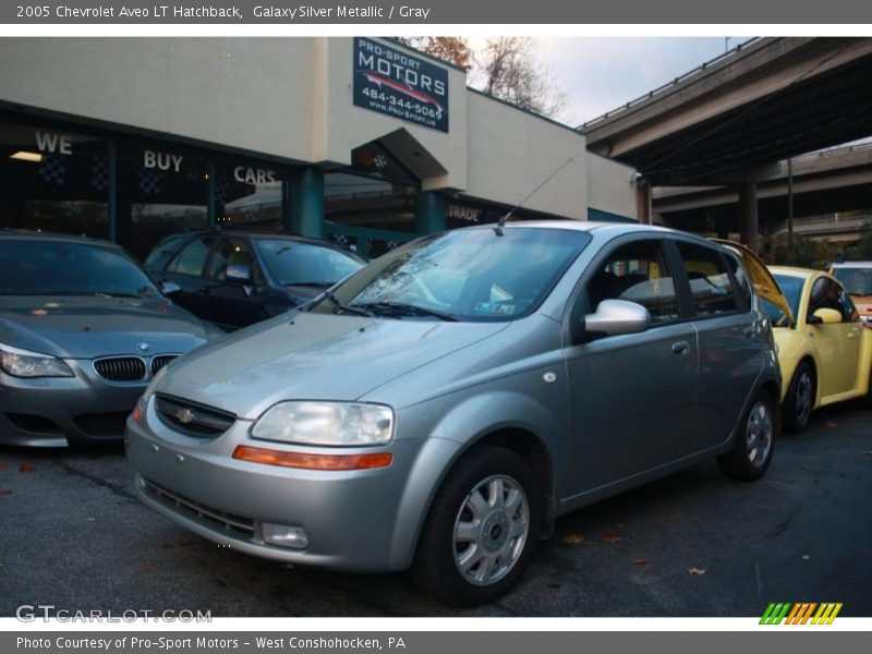 Galaxy Silver Metallic / Gray 2005 Chevrolet Aveo LT Hatchback