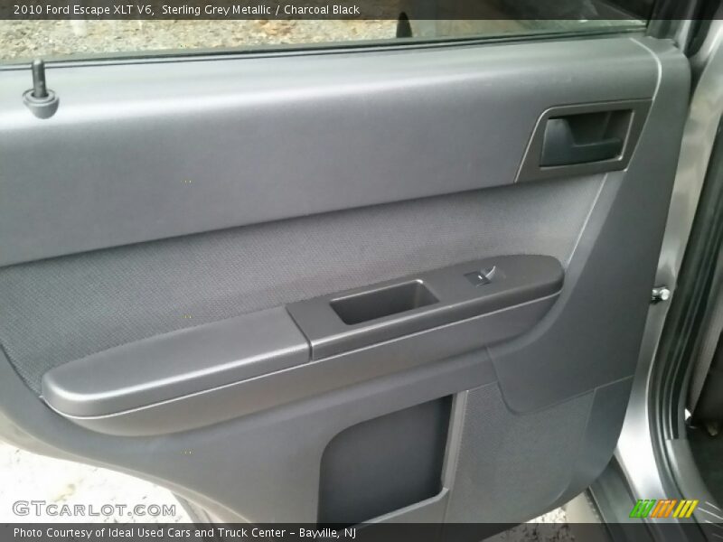 Sterling Grey Metallic / Charcoal Black 2010 Ford Escape XLT V6