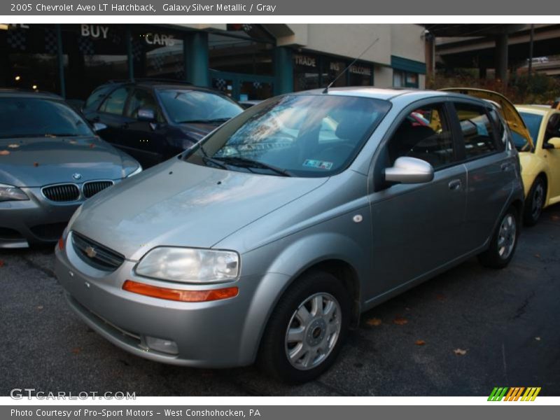 Galaxy Silver Metallic / Gray 2005 Chevrolet Aveo LT Hatchback
