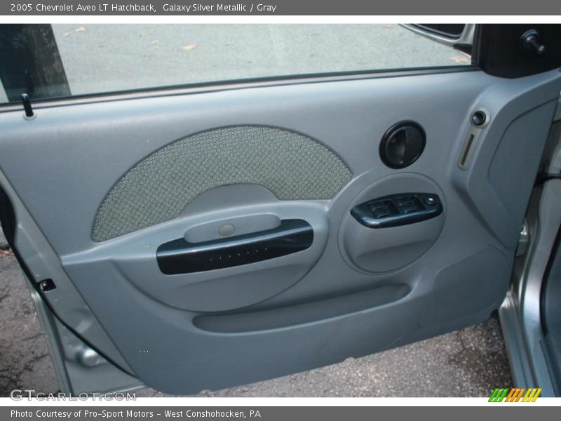 Galaxy Silver Metallic / Gray 2005 Chevrolet Aveo LT Hatchback