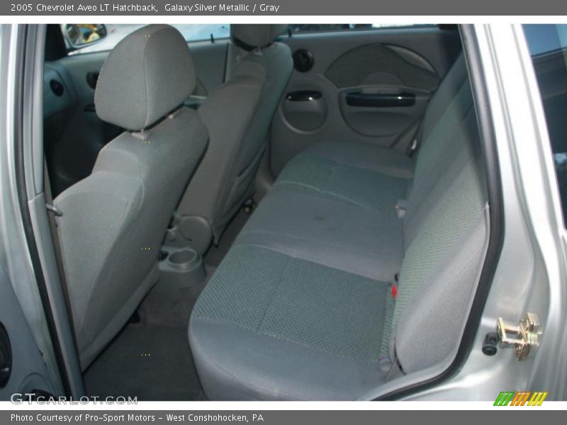 Galaxy Silver Metallic / Gray 2005 Chevrolet Aveo LT Hatchback