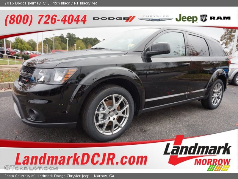 Pitch Black / RT Black/Red 2016 Dodge Journey R/T