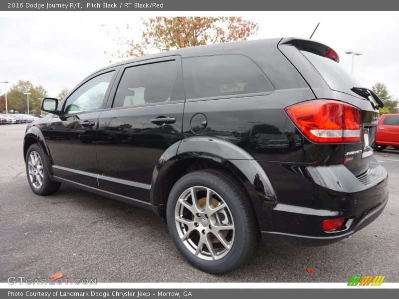 Pitch Black / RT Black/Red 2016 Dodge Journey R/T