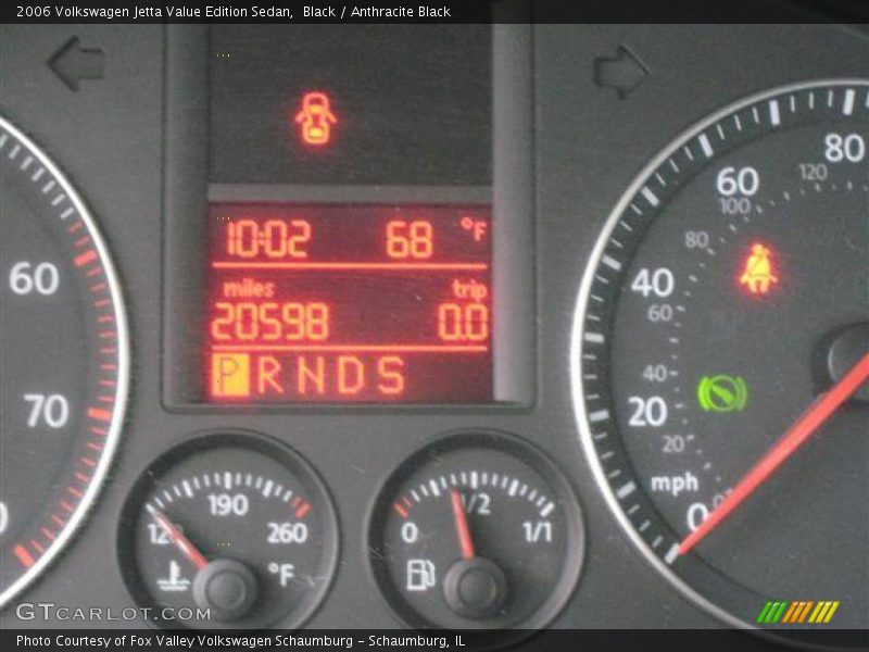 Black / Anthracite Black 2006 Volkswagen Jetta Value Edition Sedan