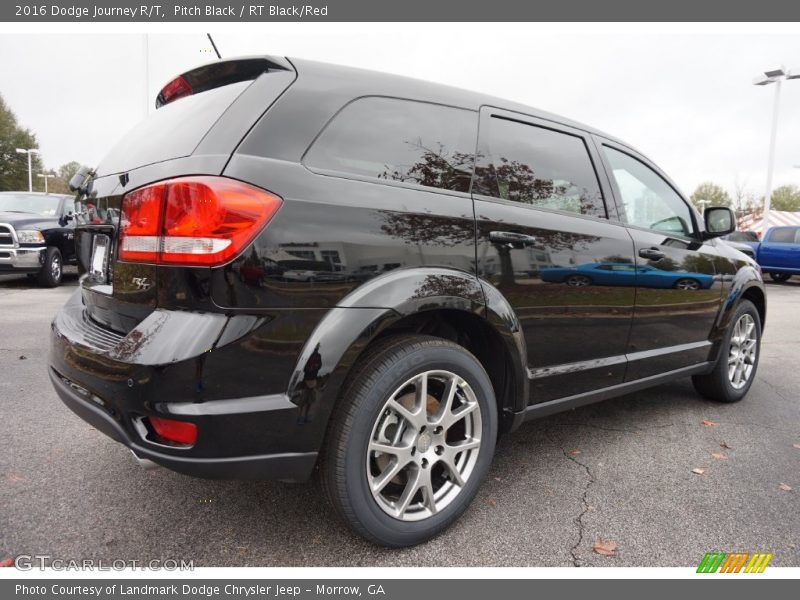 Pitch Black / RT Black/Red 2016 Dodge Journey R/T