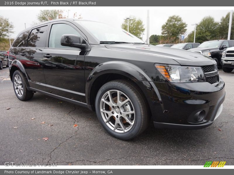 Pitch Black / RT Black/Red 2016 Dodge Journey R/T