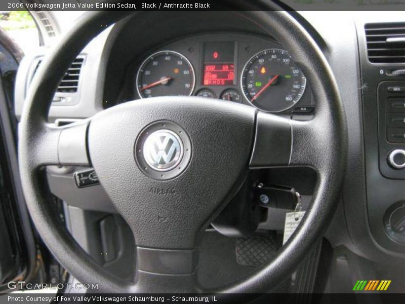 Black / Anthracite Black 2006 Volkswagen Jetta Value Edition Sedan