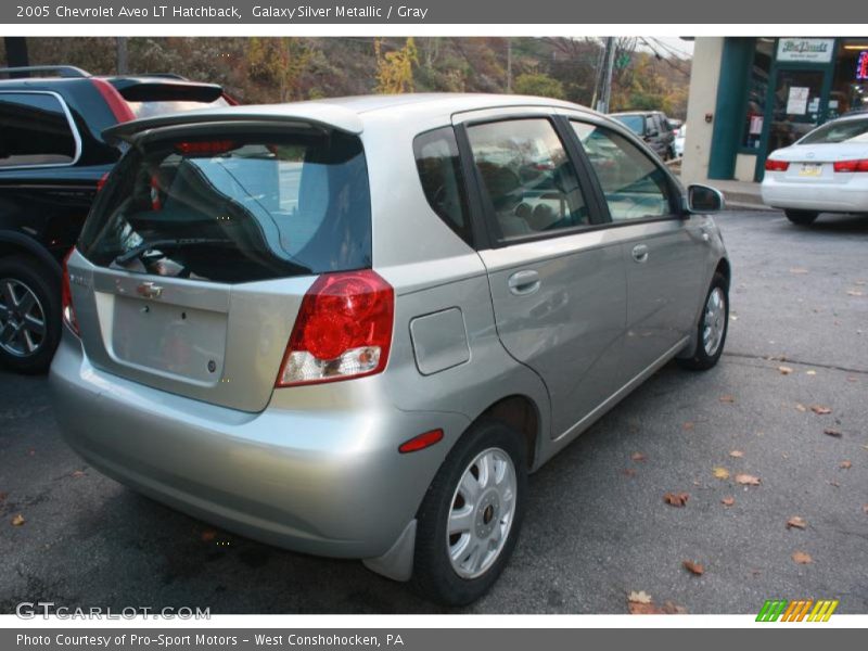 Galaxy Silver Metallic / Gray 2005 Chevrolet Aveo LT Hatchback