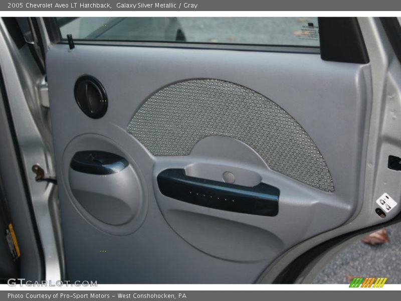 Galaxy Silver Metallic / Gray 2005 Chevrolet Aveo LT Hatchback