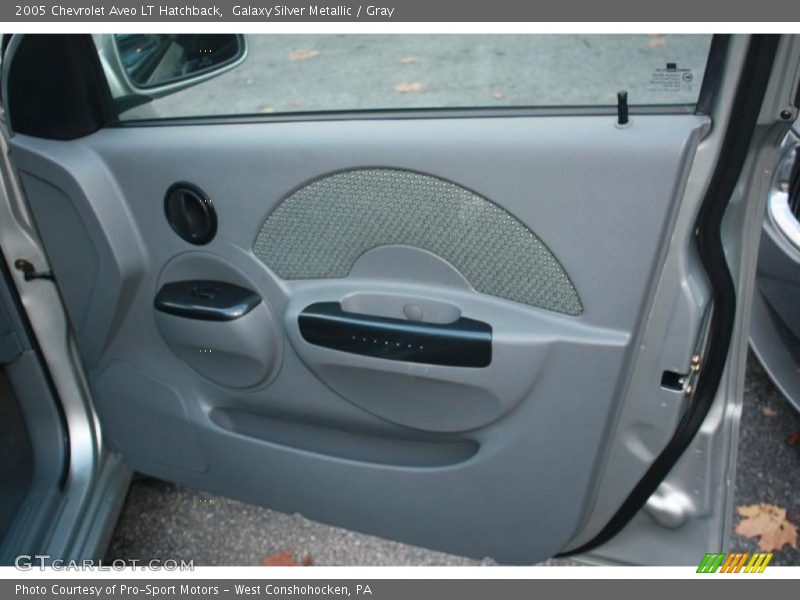 Galaxy Silver Metallic / Gray 2005 Chevrolet Aveo LT Hatchback