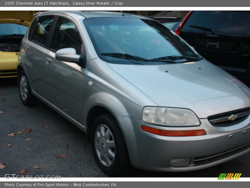 Galaxy Silver Metallic / Gray 2005 Chevrolet Aveo LT Hatchback