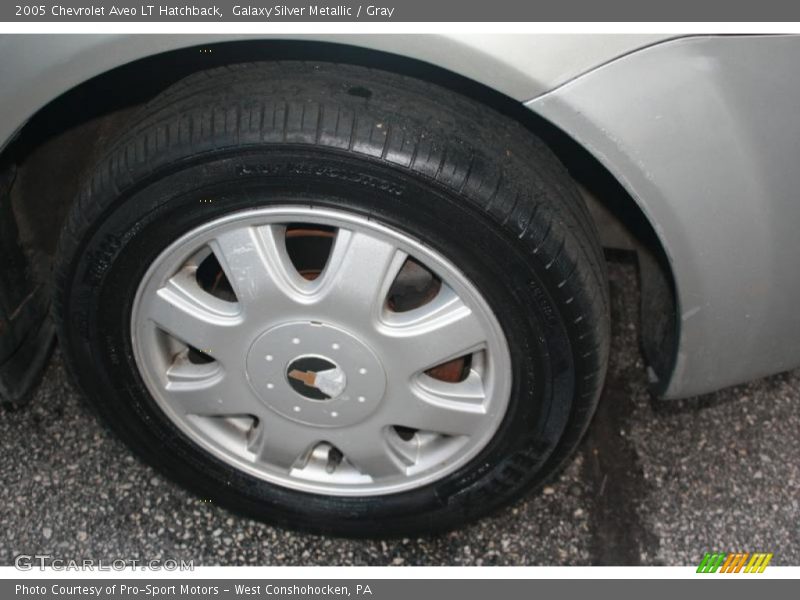 Galaxy Silver Metallic / Gray 2005 Chevrolet Aveo LT Hatchback