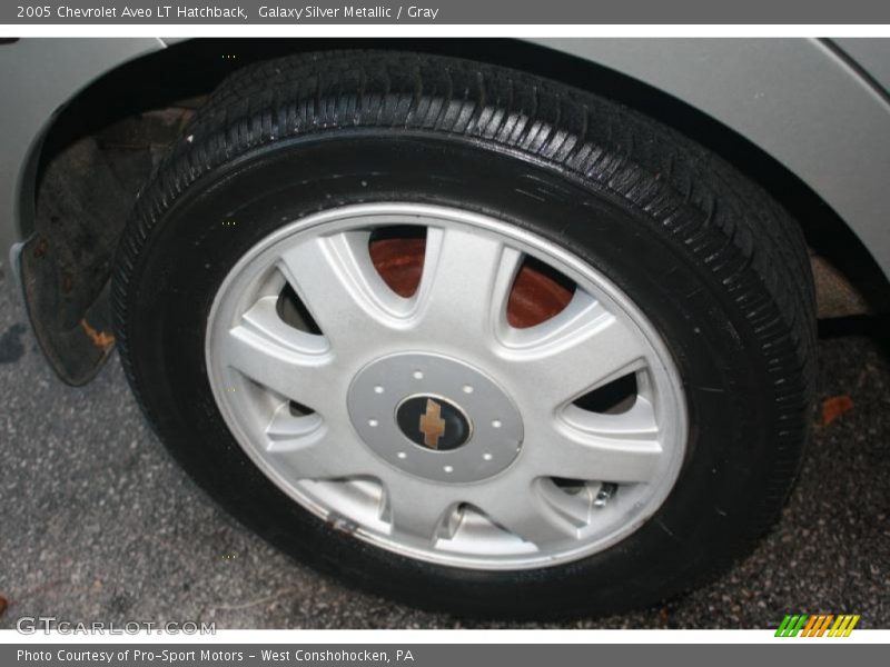 Galaxy Silver Metallic / Gray 2005 Chevrolet Aveo LT Hatchback
