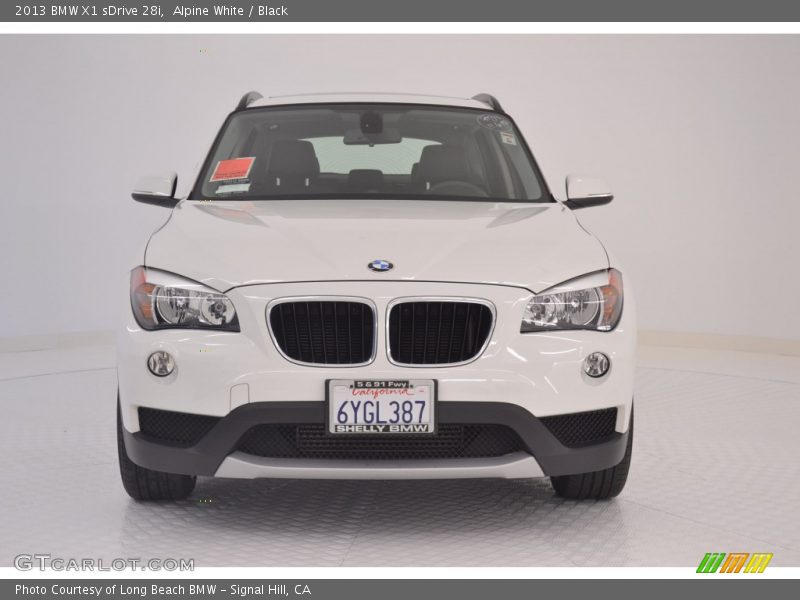 Alpine White / Black 2013 BMW X1 sDrive 28i