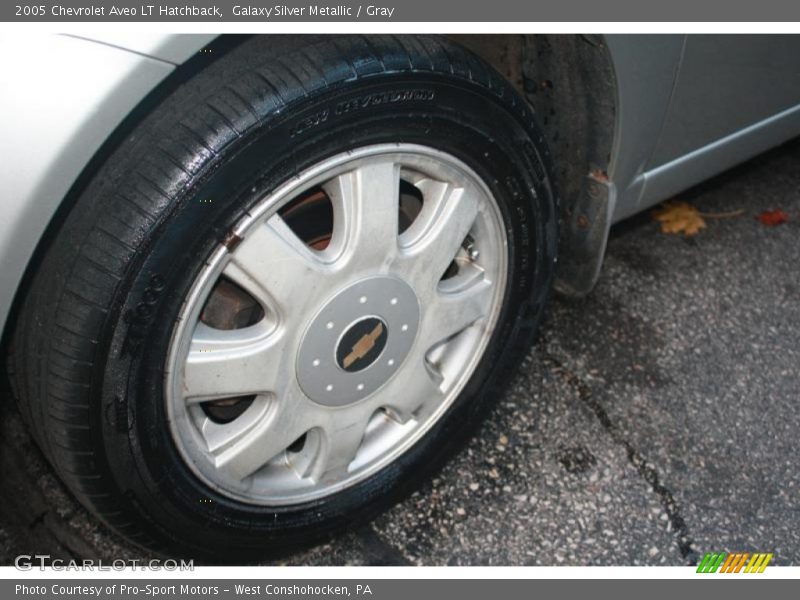 Galaxy Silver Metallic / Gray 2005 Chevrolet Aveo LT Hatchback